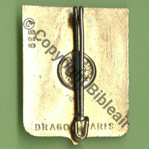 08e.EC 1960.61 RABAT SALE A0839  DrP+Past Dos lisse Recto Resine lisse Src.Y.GENTY 40EurInv 